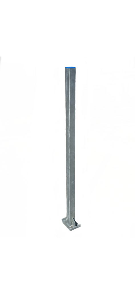 2IN Square 11GA Galvanized Upright