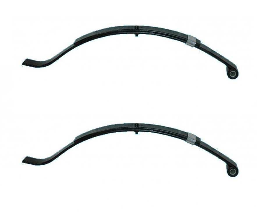 2-Leaf Slipper Springs w/ Radius 550 lb Capacity (Qty 2)