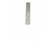 8.25" x 1.5" x .25" Galvanized Flat Plate w/ 7/16" Holes