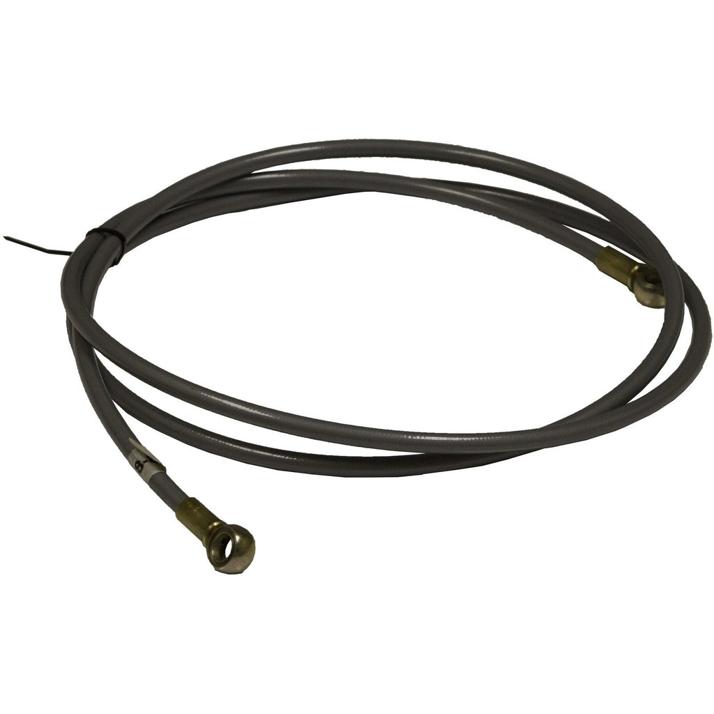 84″ Grey Flex Hose Banjo-Banjo Brake Line