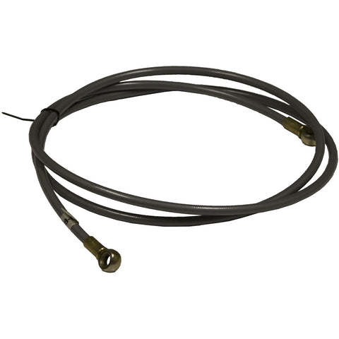 84″ Grey Flex Hose Banjo-Banjo Brake Line