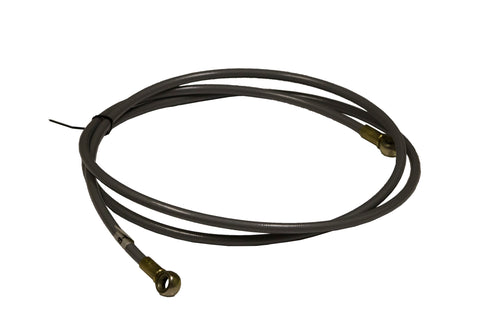 64″ Grey Flex Hose Banjo-Banjo Brake Line