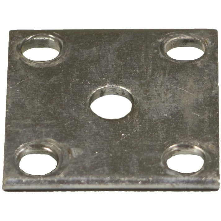 Galvanized Axle Tie Plate for 1.5" Square Trailer Axle