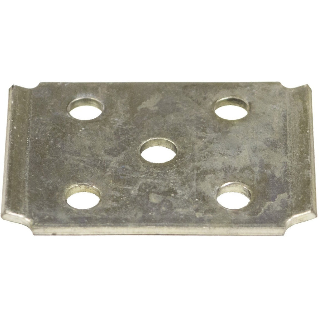 Zinc Tie Plate for 2" Square Axle Tubing