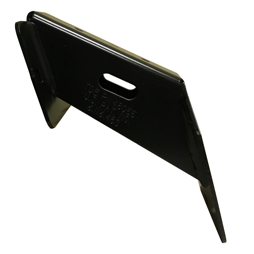 Powder Coated Side Mount Spare Tire Carrier