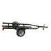 PWT1100B | Extended Black Powder Coated Single Personal Watercraft Trailer
