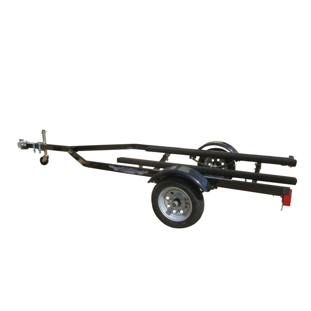 PWT1100B | Extended Black Powder Coated Single Personal Watercraft Trailer
