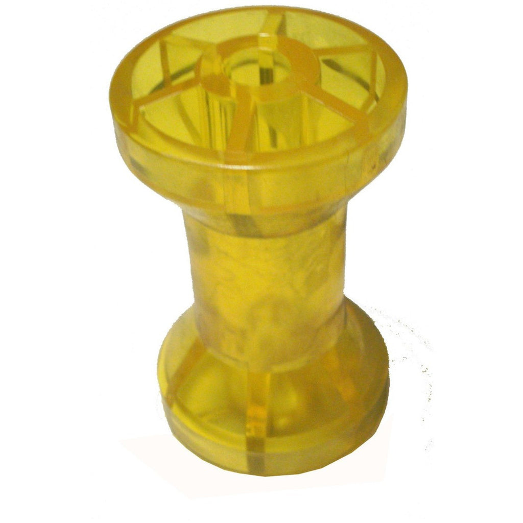 5″ Amber Poly Keel Roller