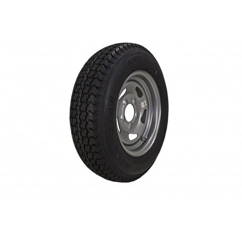 13″ Silver E-Coat Tire & Wheel ST175/80D13 C Load Range