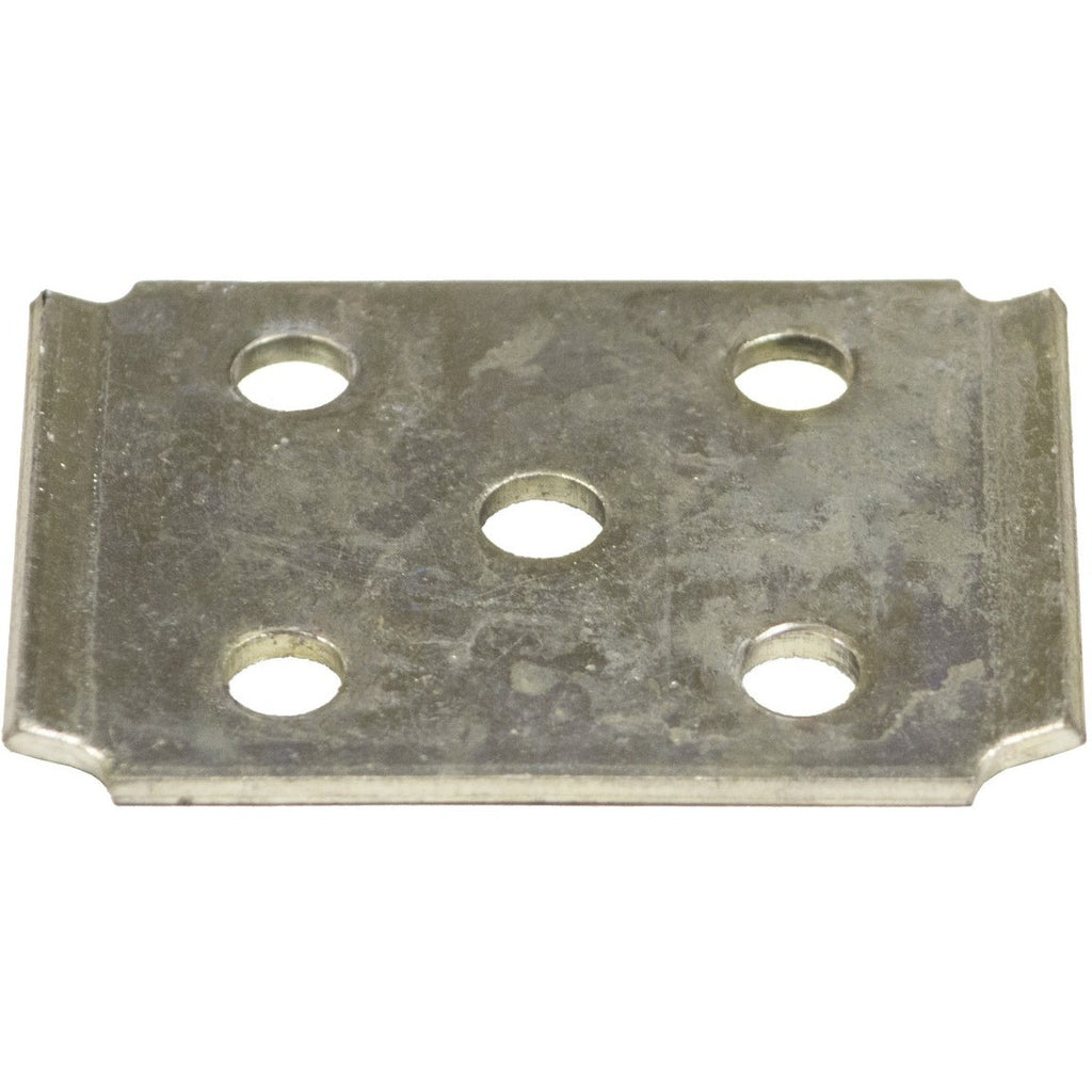 7000# Zinc Tie Plate for 2" Square Axle Tubing