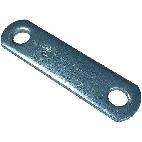 5" x 1.25" x .25" Zinc Flat Plate w/ 9/16" Holes