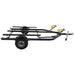 PWT2214B | Extended Black Powder Coated Double Personal Watercraft Trailer